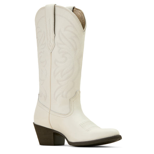 Heritage J Toe Western Boot in Cream by Ariat