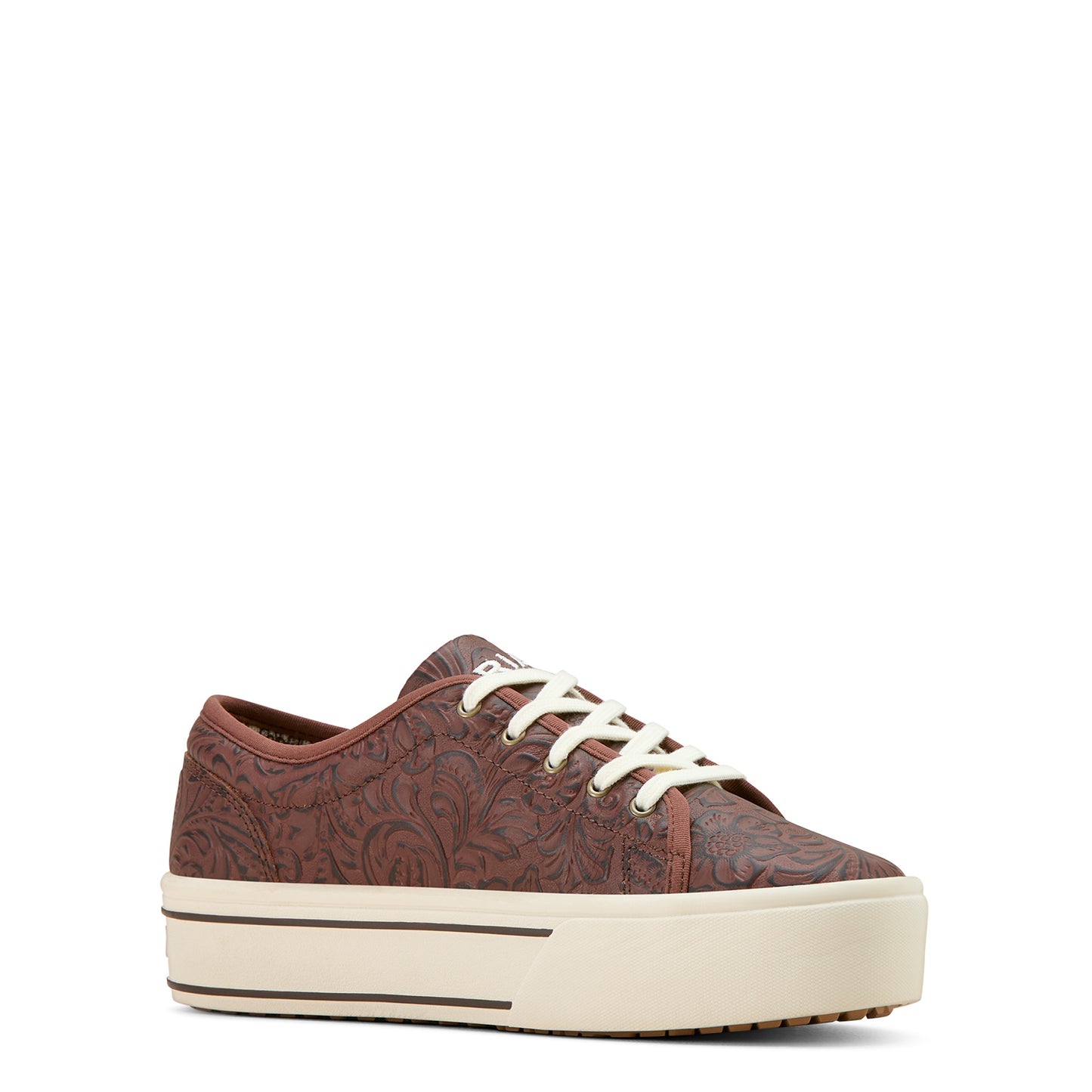 Skylar Floral Emboss Platform Sneaker by Ariat