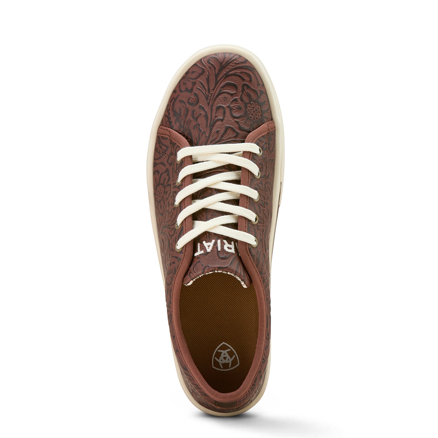 Skylar Floral Emboss Platform Sneaker by Ariat