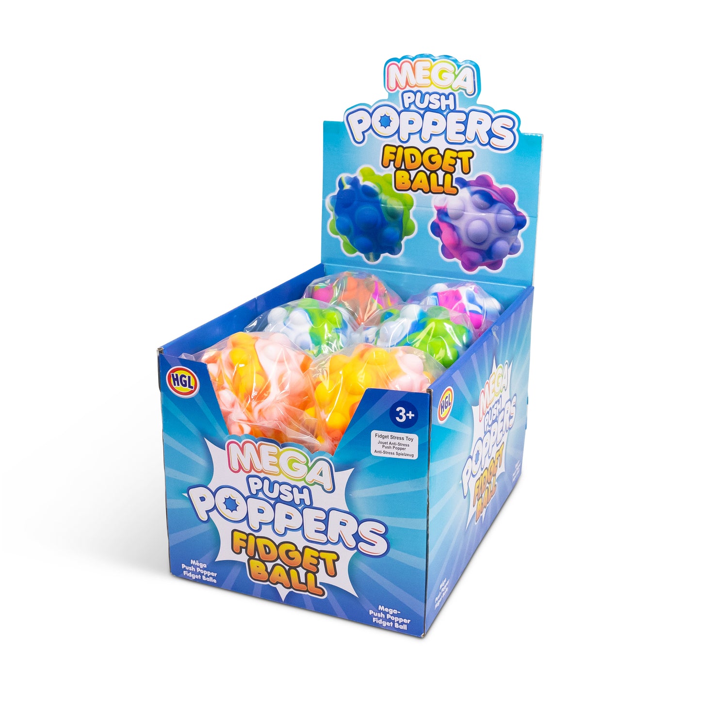 Mega Push Popper Fidget Ball