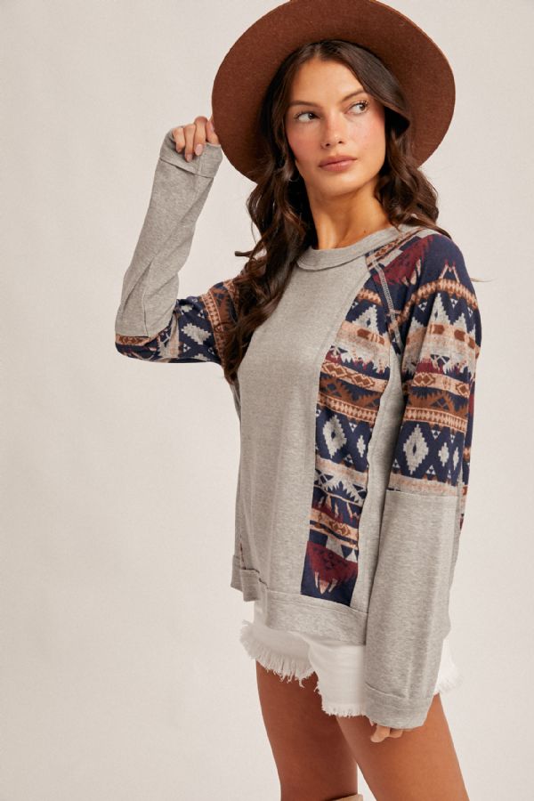 Nordic Trails Knit Top