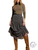 (Sale) Dreamy Drapes Chiffon Tiered Skirt