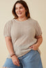 Curvy Soft Sculpt Puff Top