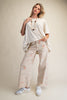 Floral Charm Twill Pants