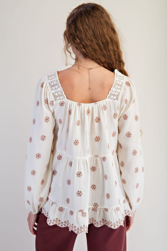 Daydream Dottie Blouse