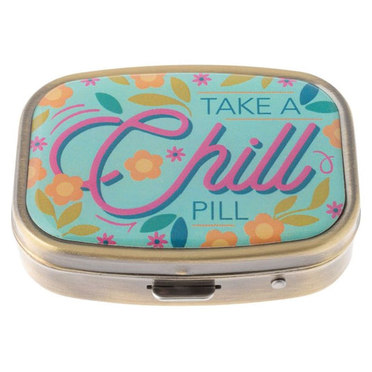 Small Metal Pill Case
