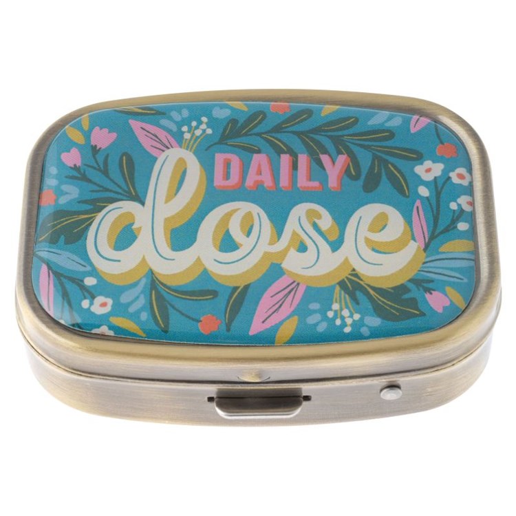 Small Metal Pill Case