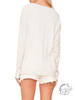 (Sale) Late Nights Ribbed Soft Sweater