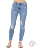 (SALE) Angel High-Rise Tummy Control Skinny by Judy Blue