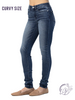(SALE) Curvy Elsa Mid-Rise Tall Skinny by Judy Blue