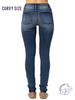 (SALE) Curvy Elsa Mid-Rise Tall Skinny by Judy Blue