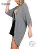 Curvy Light Weight Cardigan