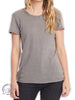 Curvy Signature Basic Tee in Vintage Coal