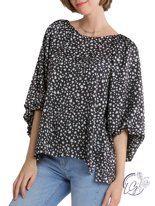 (Sale) Glimpse of the Future Printed Blouse