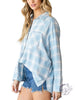 Curvy Enough Talk Oversized Flannel