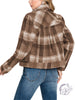Another Mystery Plaid Cropped Shacket