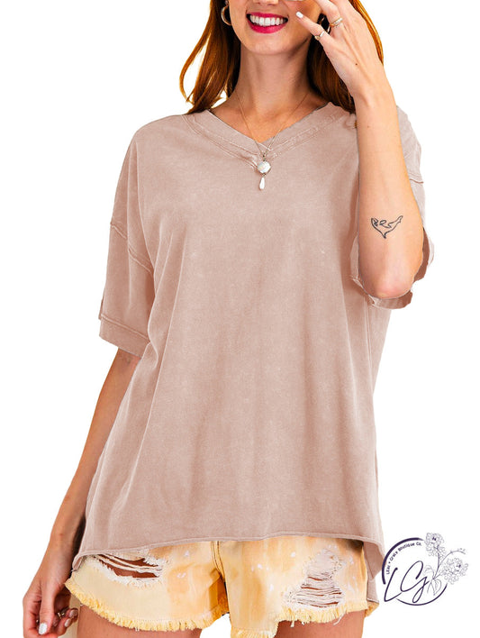 (Sale) Curvy Really Into You Boxy Top