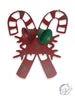 Vintage Candy Cane Bell Hanger