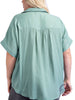 (Sale) Curvy Time Will Tell Short Sleeve Blouse